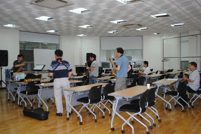 2012.7.9(월) 악기교실-색소폰